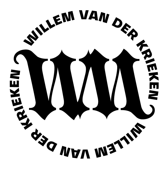 paintings by willem van der krieken logo